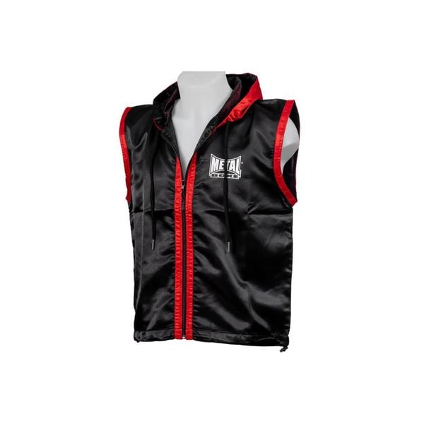 Bluza z kapturem boksera Metal Boxe. Czarne bluzy męskie METAL BOXE, m, bez wzorów, z satyny, z kapturem. Za 258.00 zł.