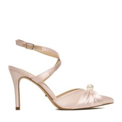 Szpilki DeeZee. Czerwone szpilki damskie DeeZee, bez wzorów, bez obcasa, bez zapięcia. Za 149.99 zł.