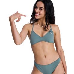 Trójkątny stanik bikini dla Kobiety SOLID ESSENTIALS Zielony. Zielone bikini damskie Roxy, xs, bez wzorów. Za 139.99 zł.