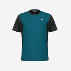 Koszulka dla dzieci Head Slice. Niebieskie t-shirty dla chłopców Head, bez wzorów, bez ramiączek. W wyprzedaży za 171.00 zł.