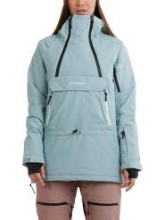 Kurtka narciarska damska Hooper Anorak. Zielone kurtki snowboardowe damskie Fundango, l, bez wzorów, z materiału, długie, z kapturem, narciarskie. Za 599.00 zł.