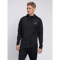 Kurtka Hummel zip Aston. Czarne kurtki sportowe męskie Hummel, m, bez wzorów, do piłki ręcznej. W wyprzedaży za 239.00 zł.