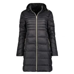 Damska turystyczna parka GEOGRAPHICAL NORWAY BEALIZE BLACK DB LADY 093. Czarne parki damskie Geographical Norway, na zimę, uniwersalny, z aplikacjami, z materiału, biznesowe, z kapturem. Za 239.00 zł.