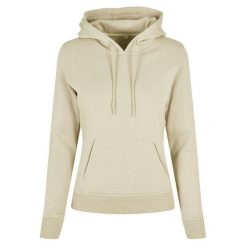 Ekologiczna Bluza Damska. Czerwone bluzy damskie BUILD YOUR BRAND, m, bez wzorów, bez kaptura. Za 195.99 zł.
