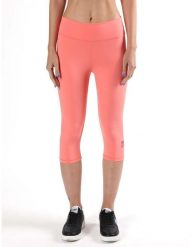 Legginsy na co dzień na siłownię. Czerwone legginsy damskie LEONE 1947 APPAREL, m, bez wzorów, na fitness i siłownię. Za 63.11 zł.