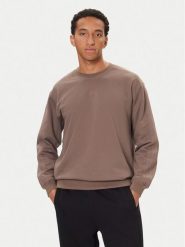 Adidas Bluza Premium Essentials JW1058 Brązowy Loose Fit. Brązowe bluzy męskie Adidas, l, bez wzorów, z bawełny, bez kaptura. Za 289.99 zł.