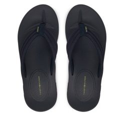 Japonki Tommy Hilfiger. Niebieskie klapki męskie Tommy Hilfiger. Za 209.99 zł.