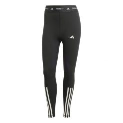 Damskie legginsy 7/8 adidas Techfit 3-Stripes. Czarne legginsy sportowe damskie Adidas, xl, bez wzorów, z materiału, do biegania, techfit (adidas). Za 238.45 zł.