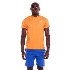 Koszulka na siłownia na czas wolny. Brązowe buty sportowe męskie LEONE 1947 APPAREL, z bawełny, bez zapięcia, na fitness i siłownię. W wyprzedaży za 90.94 zł.