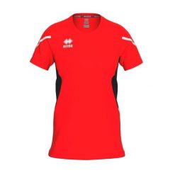 Koszulka dziewczęca Errea Corinne. Czarne t-shirty i topy dla dziewczynek ERREA, bez wzorów, ze skóry, bez ramiączek. Za 189.50 zł.