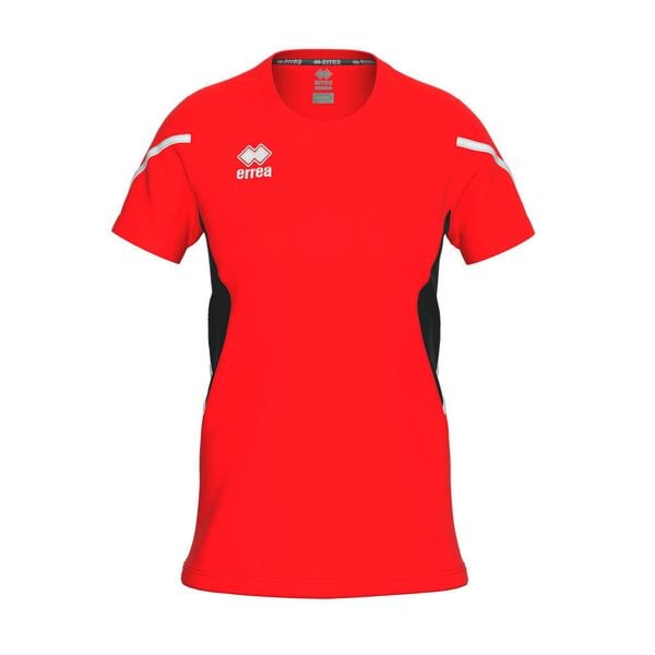 Koszulka dziewczęca Errea Corinne. Czarne t-shirty i topy dla dziewczynek ERREA, bez wzorów, ze skóry, bez ramiączek. Za 187.65 zł.