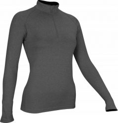 Avento T-shirt for women AVENTO 33VG ANM 40 Anthracite melange/Silver. Szare t-shirty damskie Avento, bez wzorów, bez kołnierzyka. Za 57.31 zł.