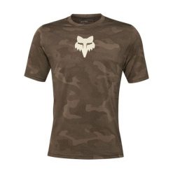 Koszulka rowerowa męska Fox Ranger Tru Dri SS Jersey. Brązowe buty sportowe męskie FOX, m, bez wzorów, z jersey, bez kołnierzyka, bez ramiączek, rowerowe. Za 198.99 zł.