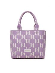 KARL LAGERFELD Torebka 241W3033 Fioletowy. Fioletowe torebki do ręki damskie KARL LAGERFELD, bez wzorów, z materiału, bez dodatków. Za 709.99 zł.