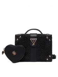 Guess Torebka J6RZ00 WK610 Czarny. Czarne torby i plecaki dziecięce Guess, z materiału. Za 369.99 zł.