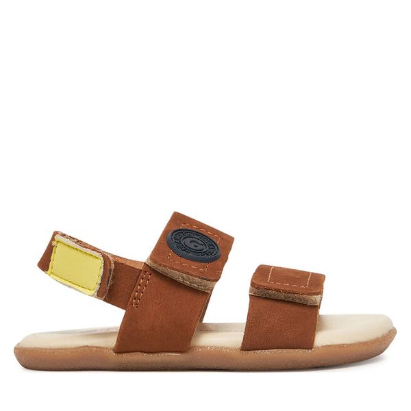 Sandały Gioseppo. Brązowe sandały chłopięce Gioseppo, bez zapięcia. Za 229.99 zł.