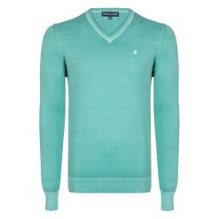 Giorgio Di Mare Sweter Męski Xxl Turkusowy. Swetry przez głowę męskie marki Giorgio di Mare. Za 189.00 zł.
