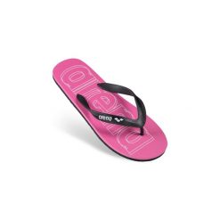 Japonki Arena Arena Flip Flop. Czerwone klapki damskie Arena, bez wzorów, sportowe, bez obcasa. Za 79.99 zł.