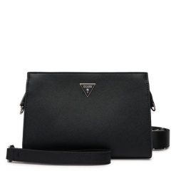 Saszetka Guess. Czarne saszetki męskie Guess, młodzieżowe, małe. Za 369.99 zł.