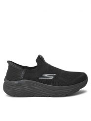 Skechers Sneakersy Skechers Slip-ins: Max Cushioning Elite 2.0 129611 Czarny. Czarne trampki i tenisówki damskie Skechers, bez wzorów, z materiału, bez zapięcia. Za 399.99 zł.