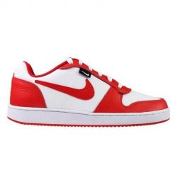 Buty do chodzenia męskie Nike Ebernon Premium. Białe buty sportowe męskie Nike, z gumy, bez zapięcia, do koszykówki. Za 349.00 zł.