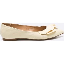 Answear - Baleriny Bellucci. Szare baleriny damskie ANSWEAR, z gumy. W wyprzedaży za 39.90 zł.