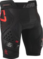 Spodenki z ochraniaczem LEATT Impact Shorts 3DF 5.0. Czarne szorty męskie LEATT, l, bez wzorów, z materiału. Za 649.00 zł.