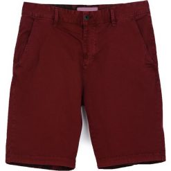 Bordowe Szorty Excellently. Czerwone spodnie materiałowe męskie Born2be, m, bez wzorów. Za 89.99 zł.