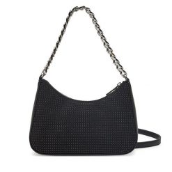 Torebka DKNY. Czarne listonoszki damskie DKNY, bez wzorów, bez dodatków. Za 399.99 zł.