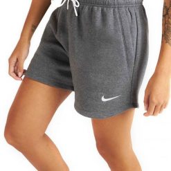 Damskie Spodenki Dresowe Park 20. Szare szorty damskie Nike, l, bez wzorów, z dresówki. Za 136.99 zł.