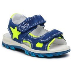 Sandały Primigi. Brązowe sandały dziewczęce Primigi, bez zapięcia. Za 249.99 zł.