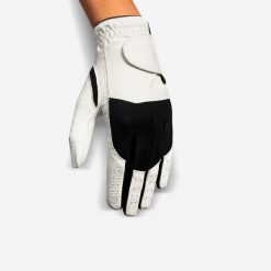 Rękawica do golfa damska Inesis Resistance 100 dla praworęcznych. Białe obuwie sportowe damskie INESIS, bez wzorów, z elastanu, sportowe. Za 34.99 zł.
