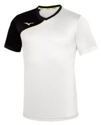 T-shirt Mizuno Team Trad Shukyu. Białe t-shirty męskie Mizuno, s, bez wzorów, z materiału, klasyczne, bez kołnierzyka. Za 124.50 zł.