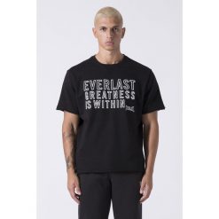 Girocollo Felpa Non Garz. Czarne buty sportowe męskie Everlast, bez zapięcia, na fitness i siłownię. Za 89.99 zł.