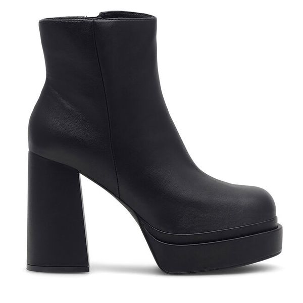 Botki Jenny Fairy. Czarne botki damskie Jenny Fairy, bez obcasa, na słupku, bez zapięcia. Za 219.99 zł.