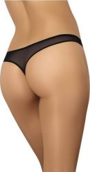 Teyli Stringi damskie siateczkowe Nikola czarne Czarny XL. Czarne stringi damskie Teyli, xl, bez wzorów. Za 29.99 zł.
