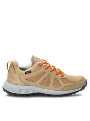 Jack Wolfskin Trekkingi Woodland 2 Texapore Low W 4051341 Beżowy. Brązowe obuwie sportowe damskie Jack Wolfskin, trekkingowe. Za 289.99 zł.