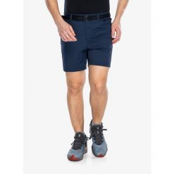 Spodenki turystyczne męskie Columbia Sharpe Canyon Short. Niebieskie krótkie spodenki sportowe męskie Columbia, m, bez wzorów, trekkingowe. Za 203.99 zł.