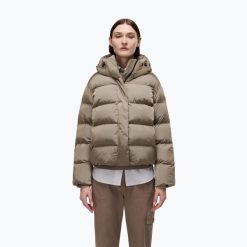 Kurtka ocieplana damska Napapijri A-Glane 1. Szare kurtki damskie Napapijri, bez wzorów, bez kaptura. Za 999.99 zł.