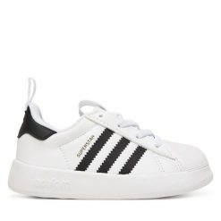 Sneakersy adidas Originals. Białe trampki i tenisówki chłopięce adidas Originals, bez wzorów, bez zapięcia. Za 219.99 zł.