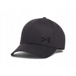 Czapka męska Under Armour Sportstyle Metal ADJ. Czarne czapki i kapelusze męskie Under Armour, na zimę, bez wzorów. Za 84.99 zł.