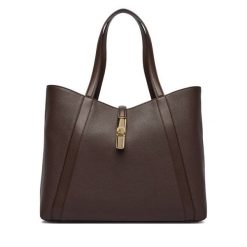 Torebka Furla. Brązowe torebki do ręki damskie Furla, bez wzorów, klasyczne, bez dodatków. Za 1,509.00 zł.