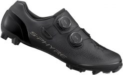 Rower szosowy - buty kolarskie SH-XC903 S-PHYRE WIDE, czarne. Czarne eleganckie półbuty Shimano, z gumy, eleganckie, bez zapięcia. Za 1,684.00 zł.