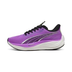 Buty do biegania damskie Puma Velocity Nitro 3. Fioletowe obuwie sportowe damskie Puma, bez wzorów, z gumy, do biegania. Za 327.56 zł.