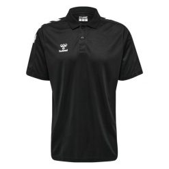 Polo Hummel hmlCore. Czarne koszulki polo męskie Hummel, l, bez wzorów, bez ramiączek. Za 157.50 zł.