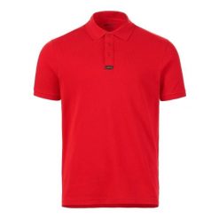 Polo Musto Essential Pique. Czerwone koszulki polo męskie Musto, m, bez wzorów, bez ramiączek. Za 265.50 zł.