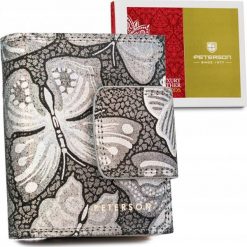 Peterson Skórzany damski portfel Peterson PTN 42329-SBR NoSize. Portfele damskie Peterson, bez wzorów. Za 129.00 zł.