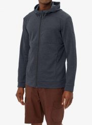 Bluza polarowa męska Vaude Neyland Hiking Hoody. Czarne bluzy męskie Vaude, m, bez wzorów, z materiału, z kapturem. Za 313.49 zł.