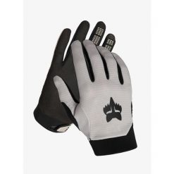 Rękawiczki rowerowe męskie Fox Ranger Glove. Szare rękawiczki męskie FOX, bez wzorów, sportowe. Za 148.49 zł.