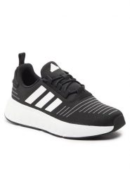 Adidas Sneakersy Swift Run IG7293 Czarny. Czarne buty sportowe dziewczęce Adidas, bez wzorów, z materiału, bez zapięcia. Za 209.99 zł.